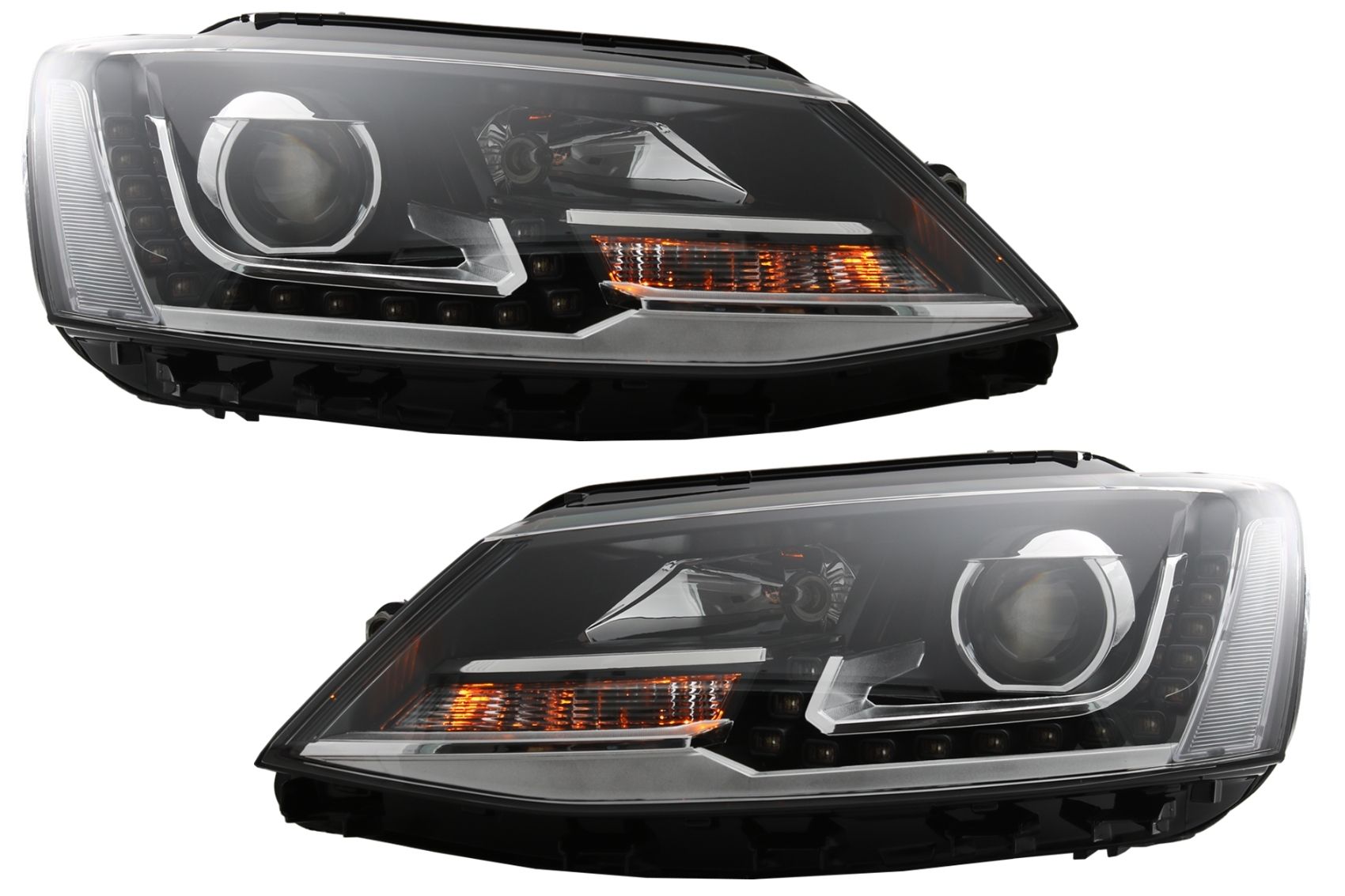 Faruri LED DRL VW Jetta Mk6 VI (2011-2017) GTI OE