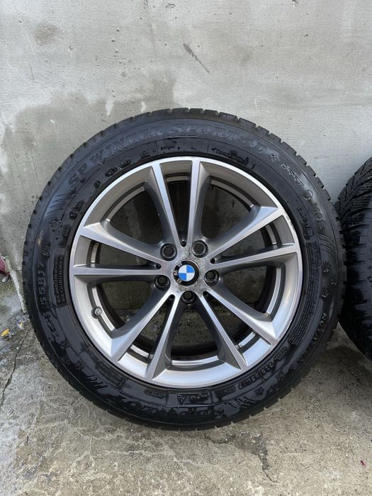 Roti aliaj originale iarna 225/55/R17 BMW G30 5x112 - Dunlop DOT22