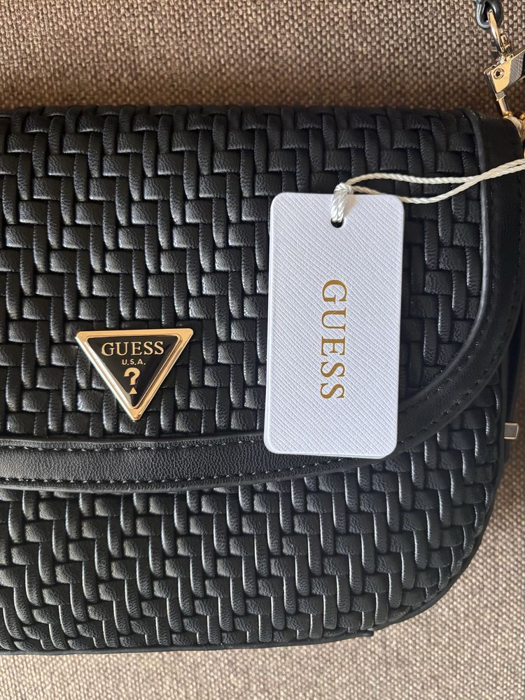 Geanta neagra originala Guess - noua, cu eticheta