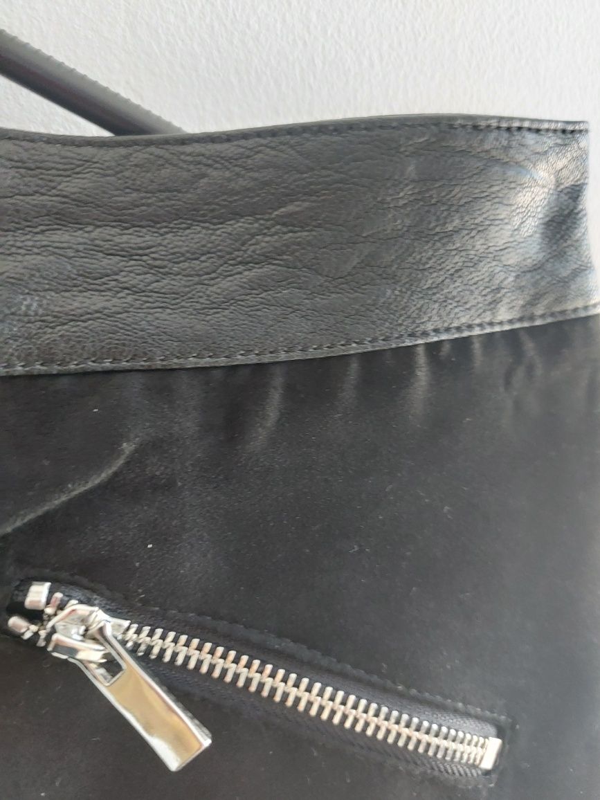 Fusta mini imitatie piele