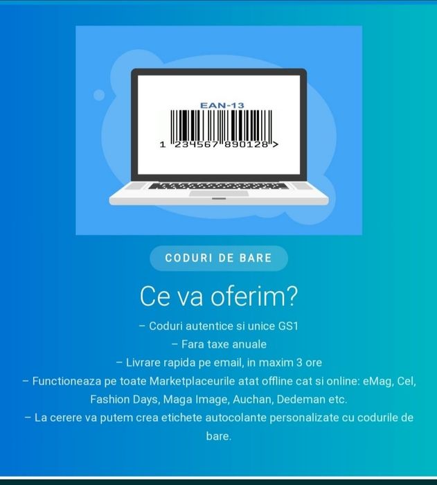 Coduri  emag EAN13