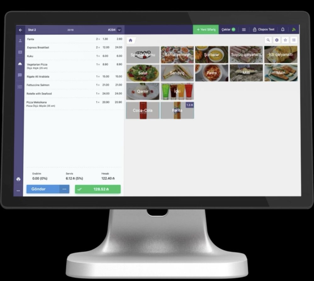 Clopos POS — быстрая автоматизация для кафе, баров и ресторанов