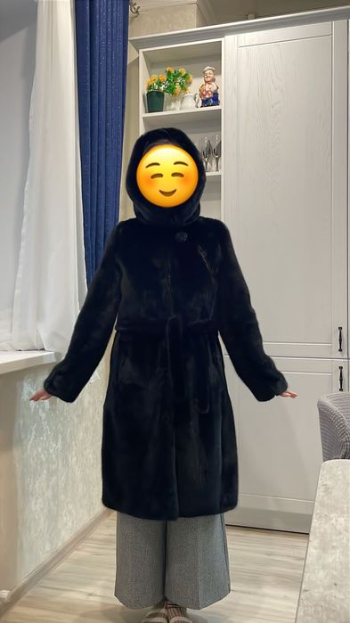 Канадская норковая шуба