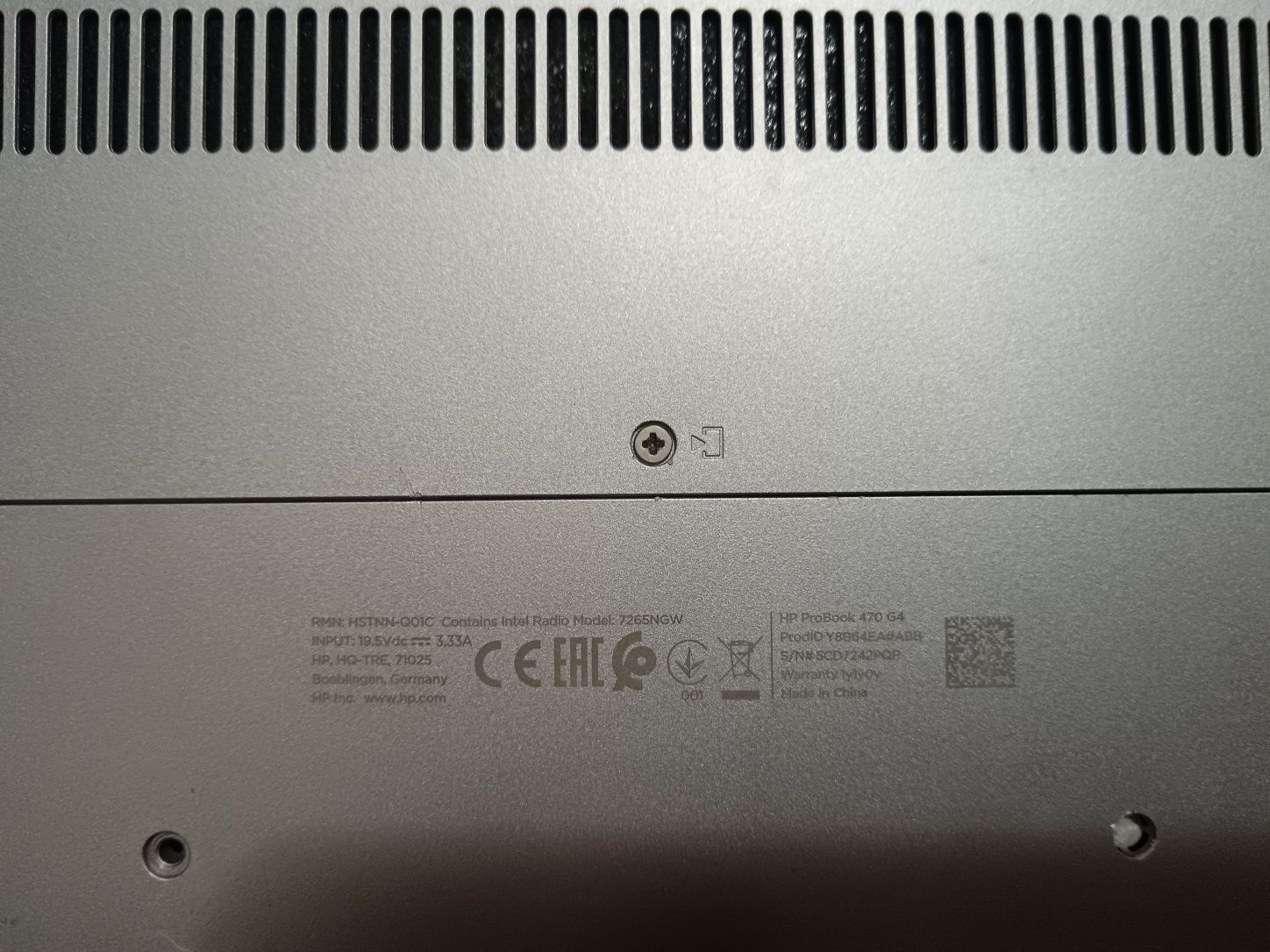 Componente laptop