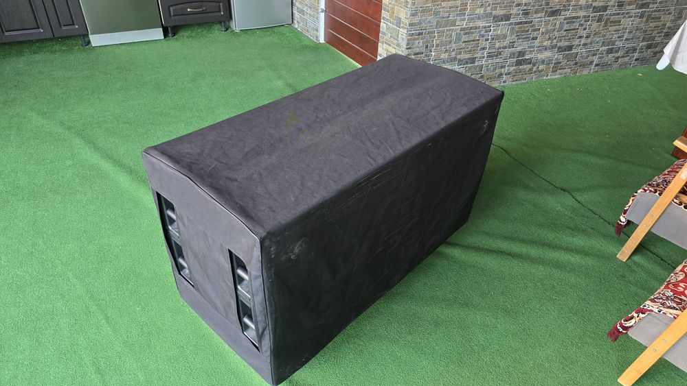Subwoofer the t.box tp218 2x 18 țoli 1600w