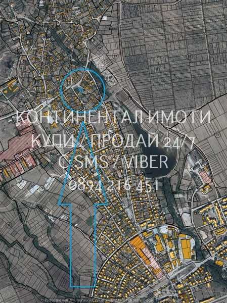 Дворно място 600м2 с ток и вода, до къщи в кв. Веригово- код 12385