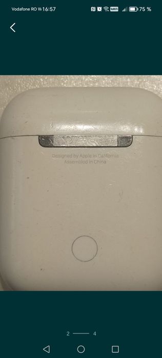 Căști I Phone  stare bună cablu încărcare