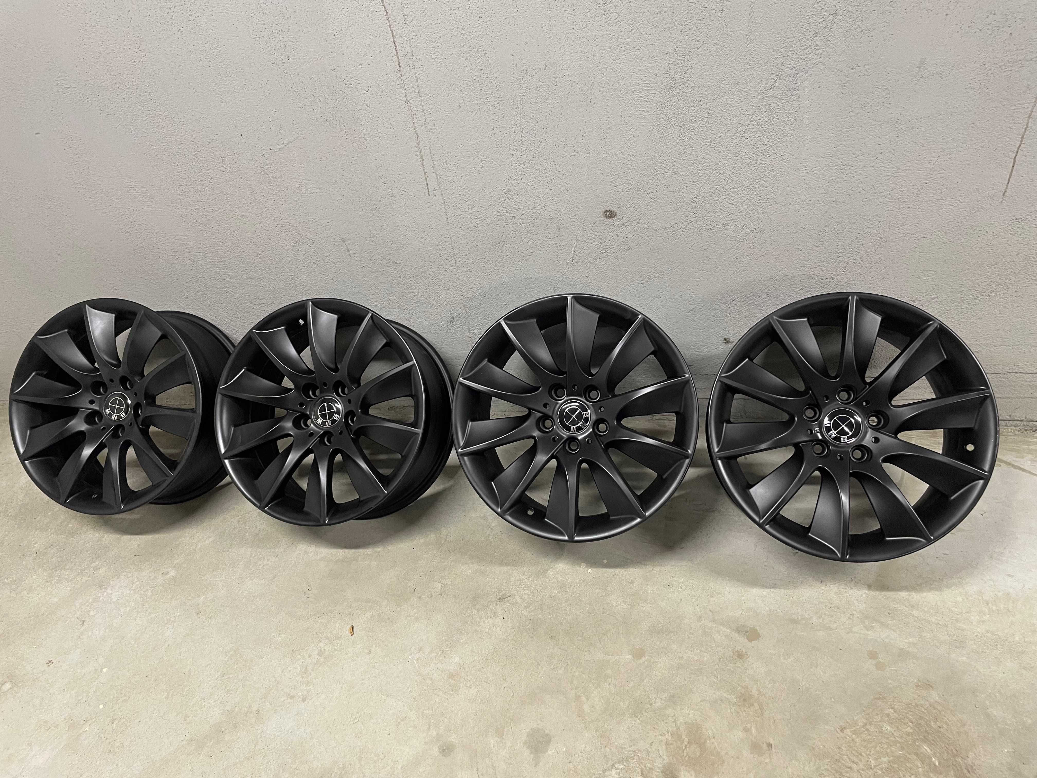 спорт пакет джанти BMW style 329 18" 8J/9J ЕТ30/44 черен мат