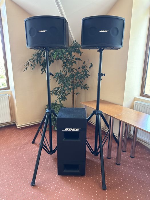 Bose 802 series 3 top, Bose 502 Bass, Bose Controller 2, Apart 2000