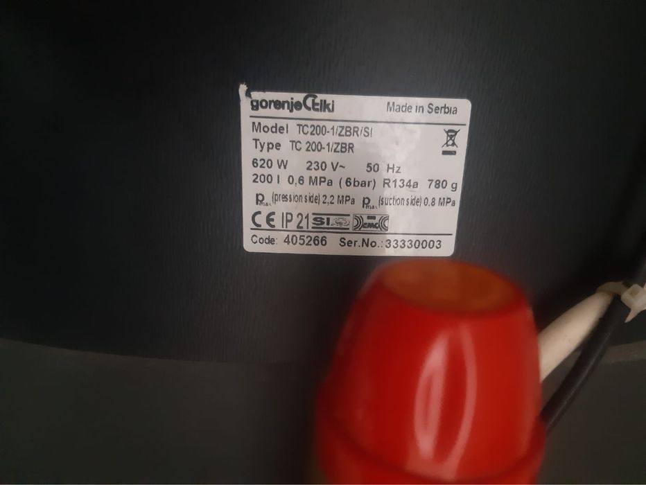 Boiler  aer  apă gorenje