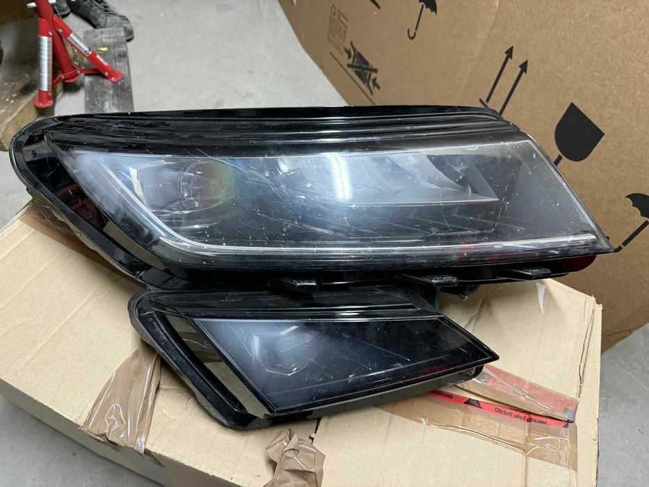 Skoda Kodiaq части - Фар, капачка езервоар, калник лайсна