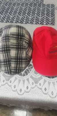 Перфектен каскет-мярка L и червена шапка за лятото
