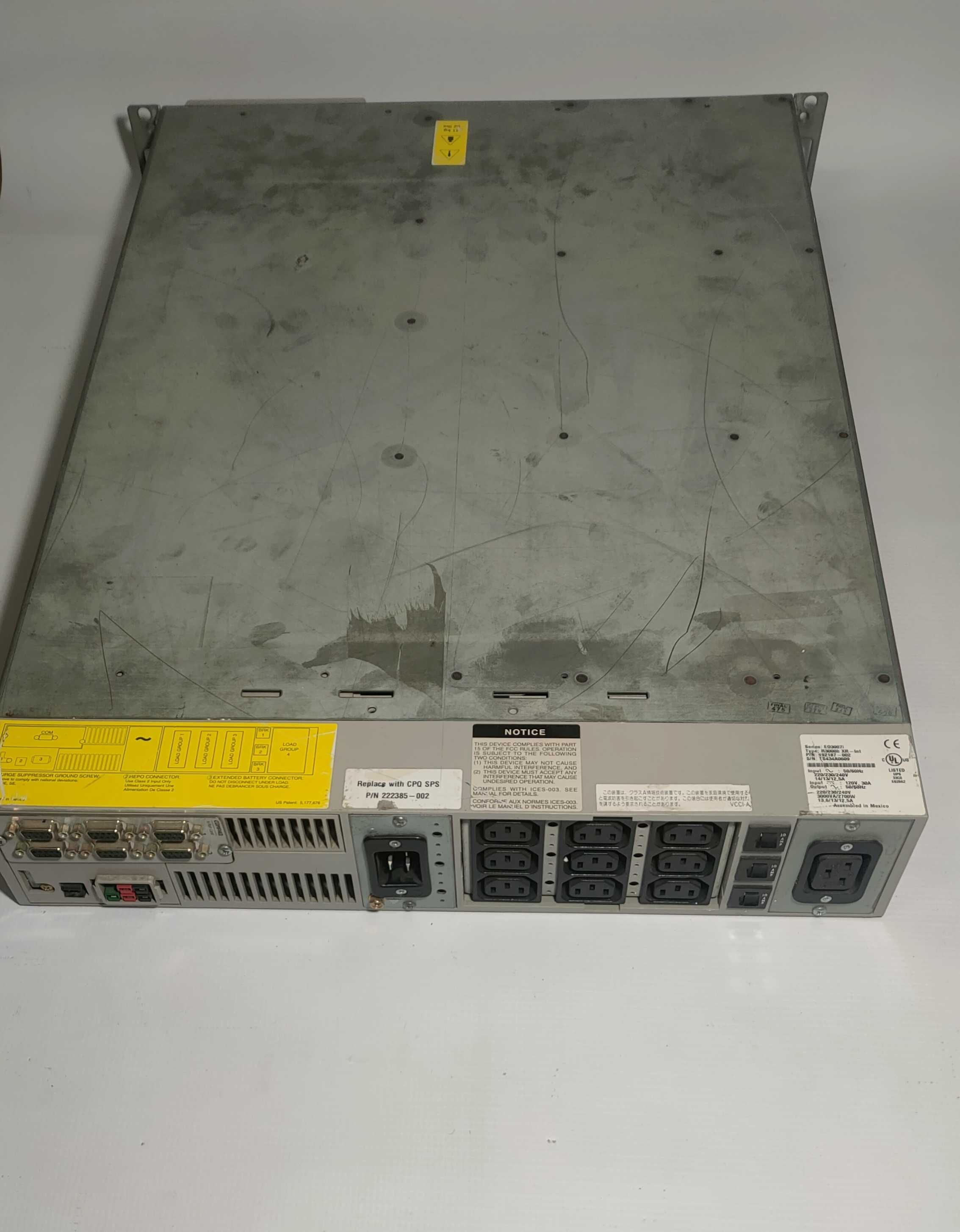 UPS HP-Compaq R3000XR RM2U-2.7KW, гаранция, цената е с вкл. ДДС