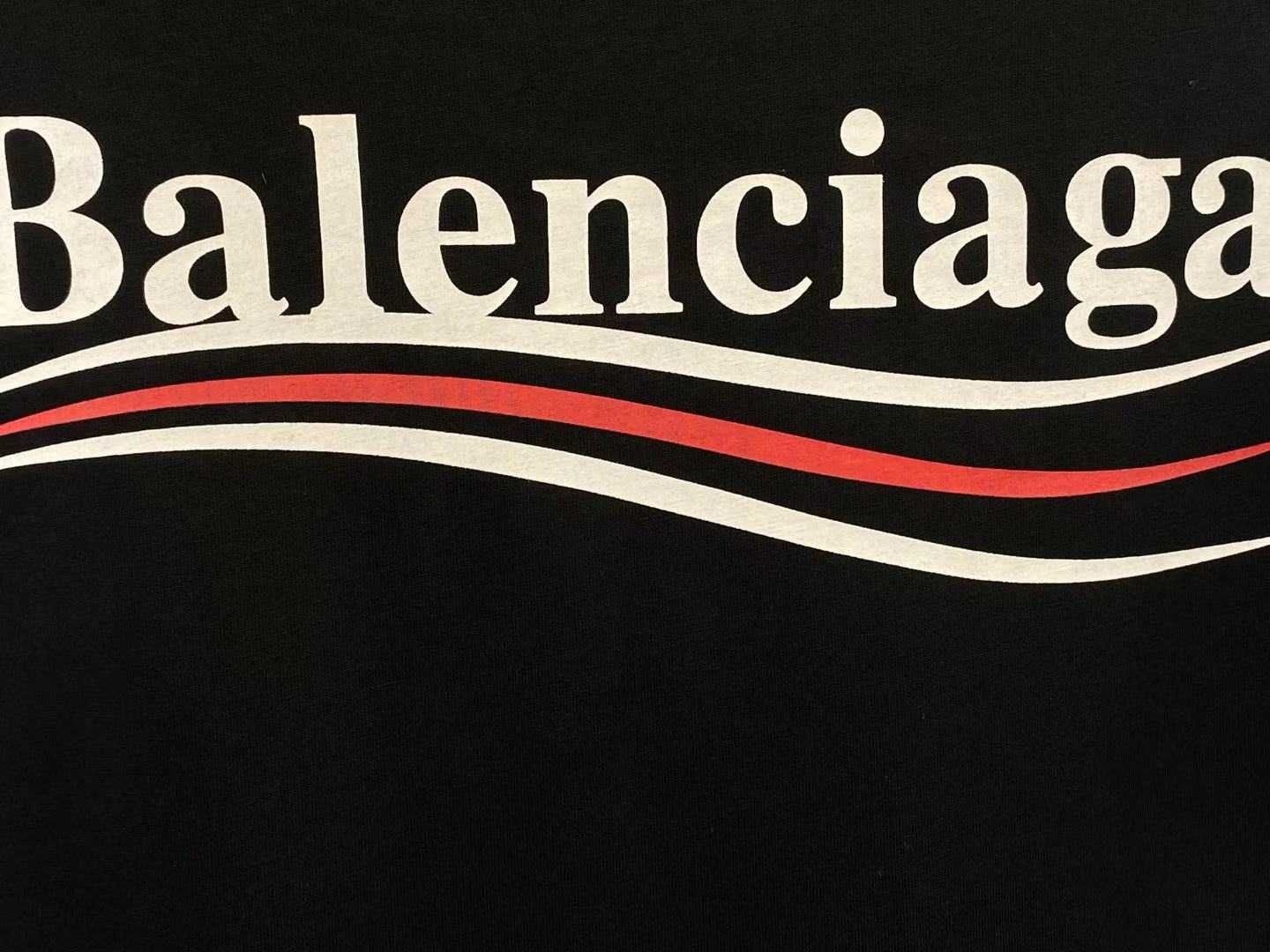 Tricou Balenciaga T-shirt classical campaign