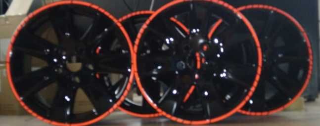 banda roti reflectorizanta, rim stripes