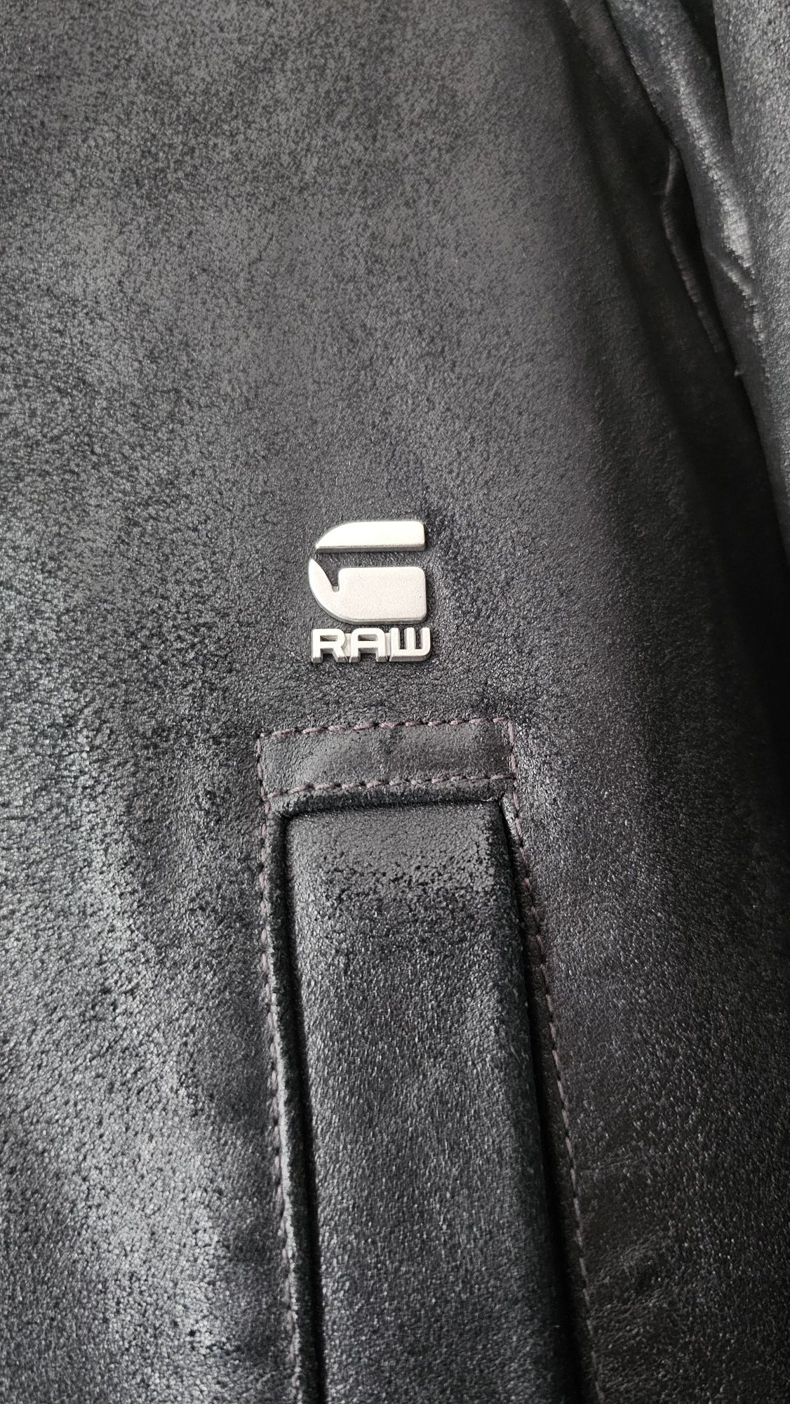 G-Star RAW кожено яке телешка естествена кожа