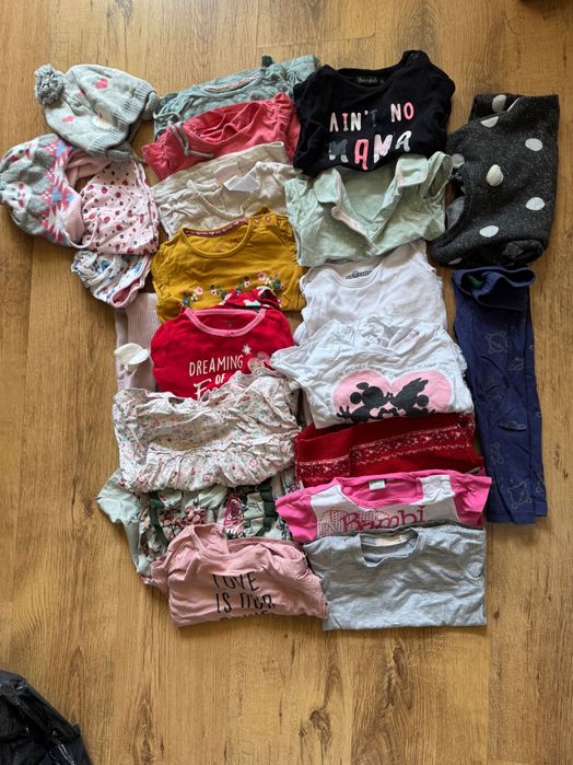 Голям Лот дрехи за момиче 86 размер