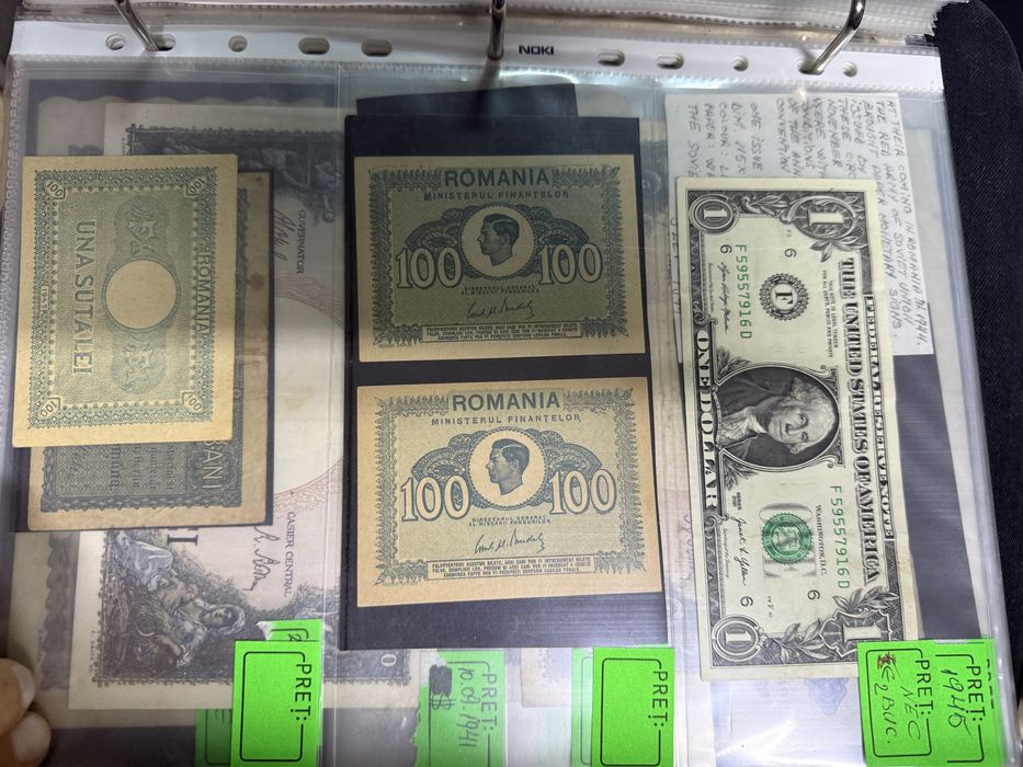 Bancnote Romania Rusia Germania - 100 bucati - pret fix !