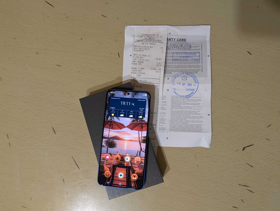 Samsung Galaxy S25 – 256GB, Navy Blue | Гаранция до 07.2027 г.
