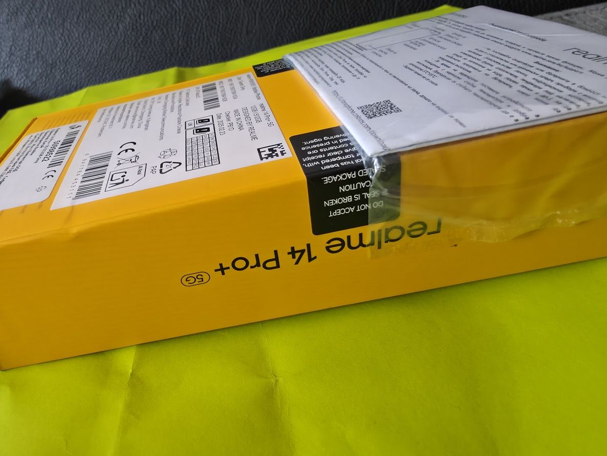 ЗАПЕЧАТАН 512GB Realme 14 Pro+ 5G Yettel Гаранция 2028г. Grey / Сив
