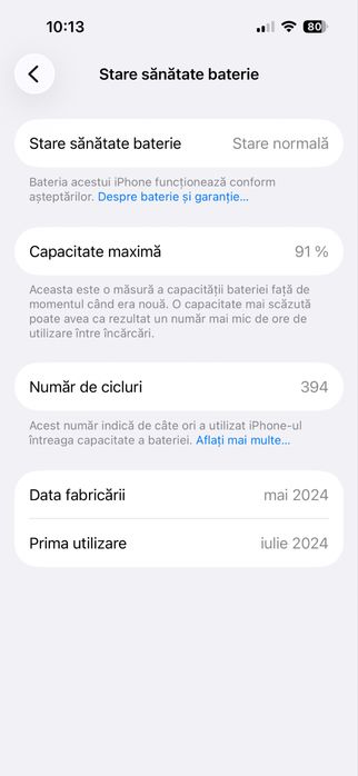 Vand Iphone 15 pro 128 gb,Blue Titanium