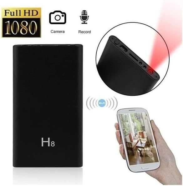 Baterie Externa Power Bank, TSS-PB-H8 cu Camera Ascunsa Full HD, Wi-Fi