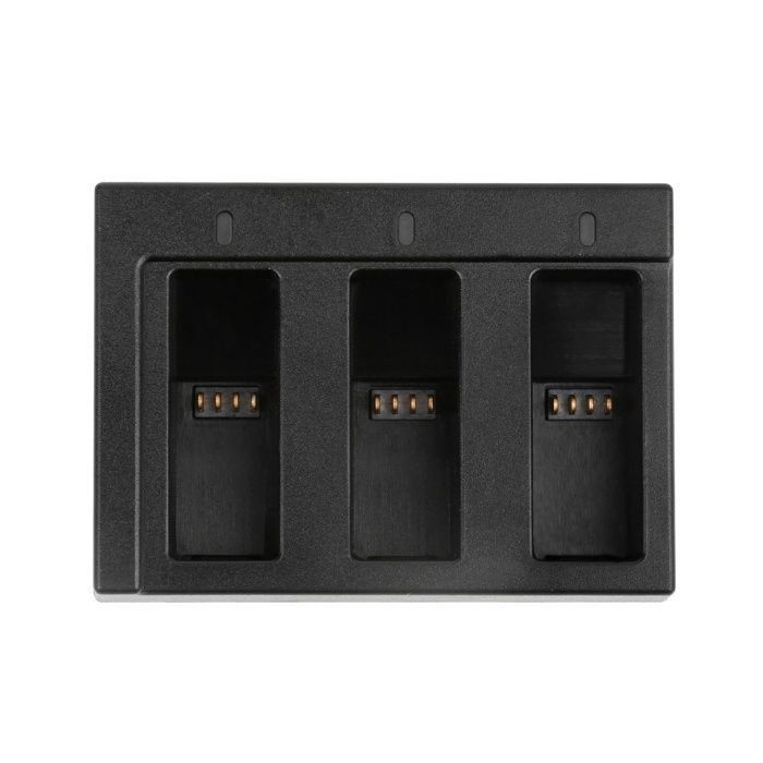 Зарядно устройство за батерии на GoPro Hero 5/6/7/8/2018, Тройно