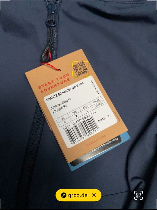 Mammut Jacheta GRANITE SO Hooded Jacket Men