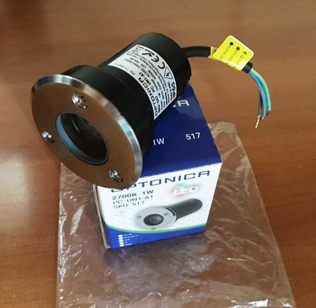 Продава LED външно градинско осветително тяло за подово вграждане!!!