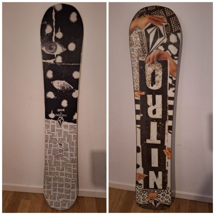 Placa snowboard Nitro Volcom X 157 model 2020