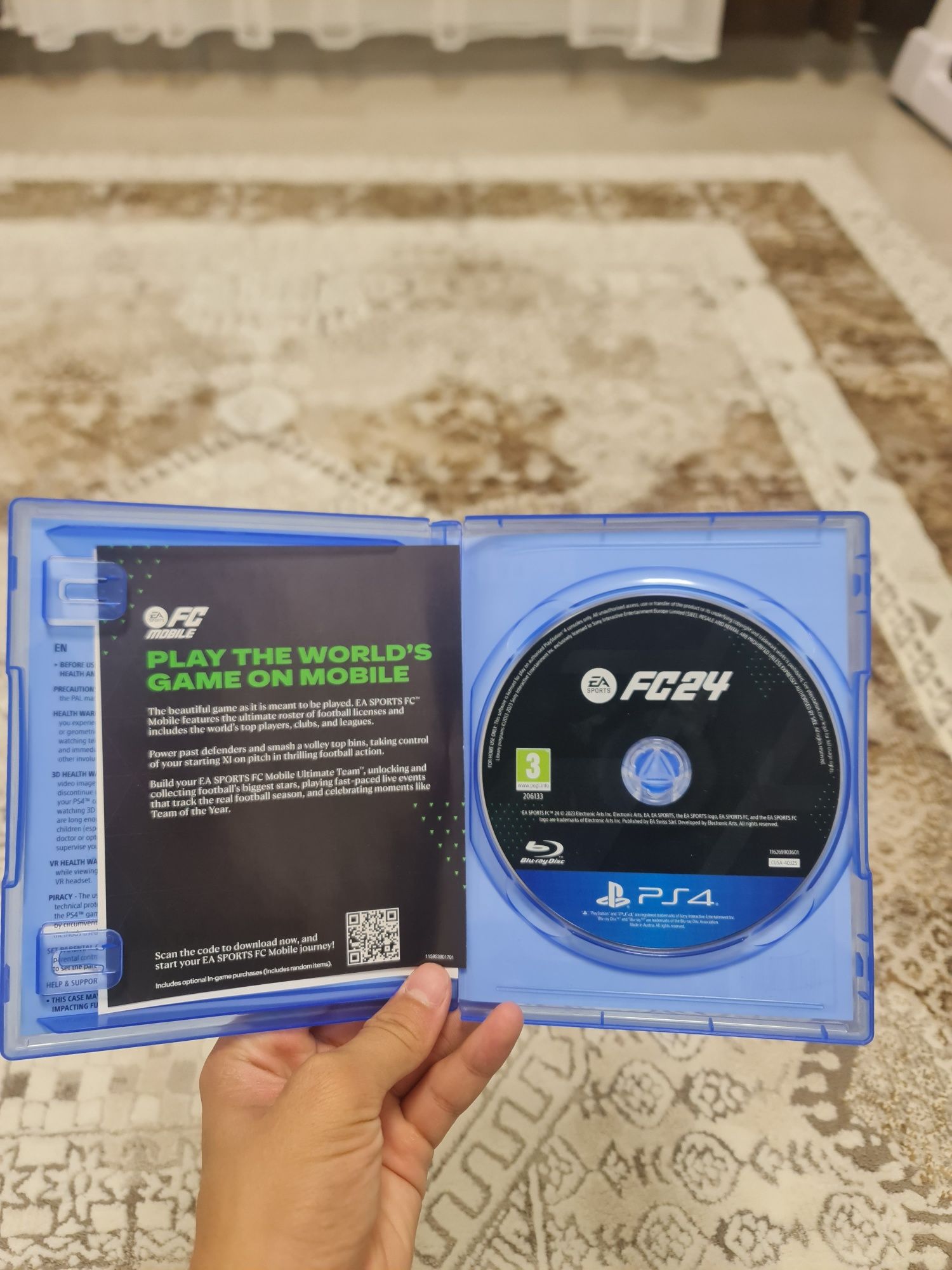 FIFA 24 PS4 в отличном состоянии