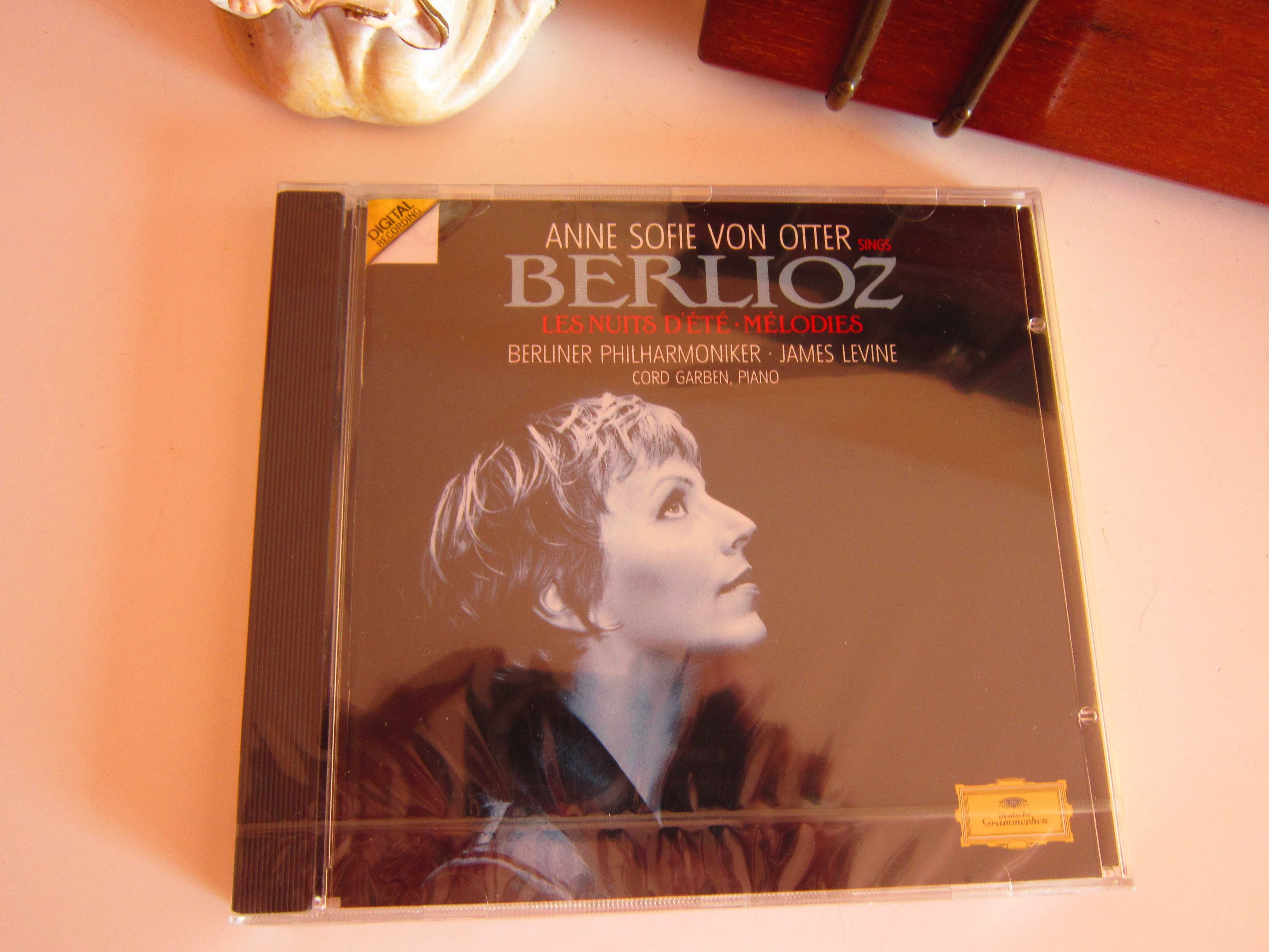 cd Anne Sofie Von Otter -Les Nuits D'Ete & Mélodies -Berlioz,1994