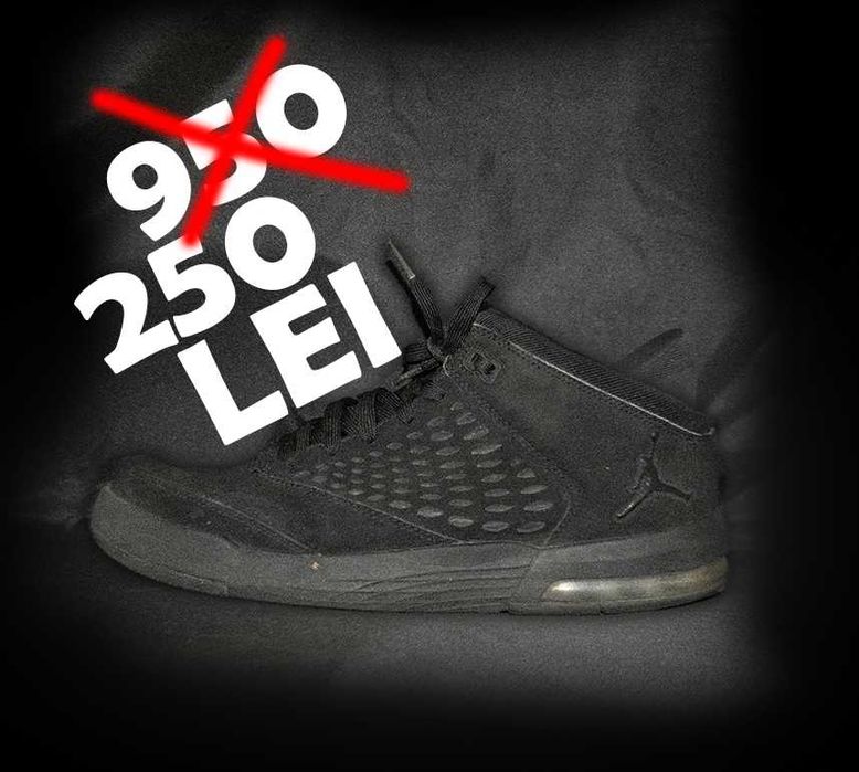 [150 LEI PRET NOU] [ORIGINAL] Nike Air Jordan Negrii Marime 42.5