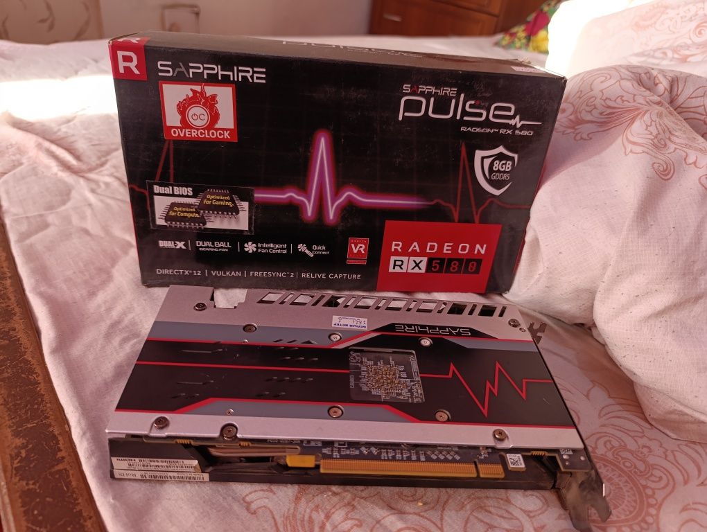 RX 580 sapphire pulse 8g