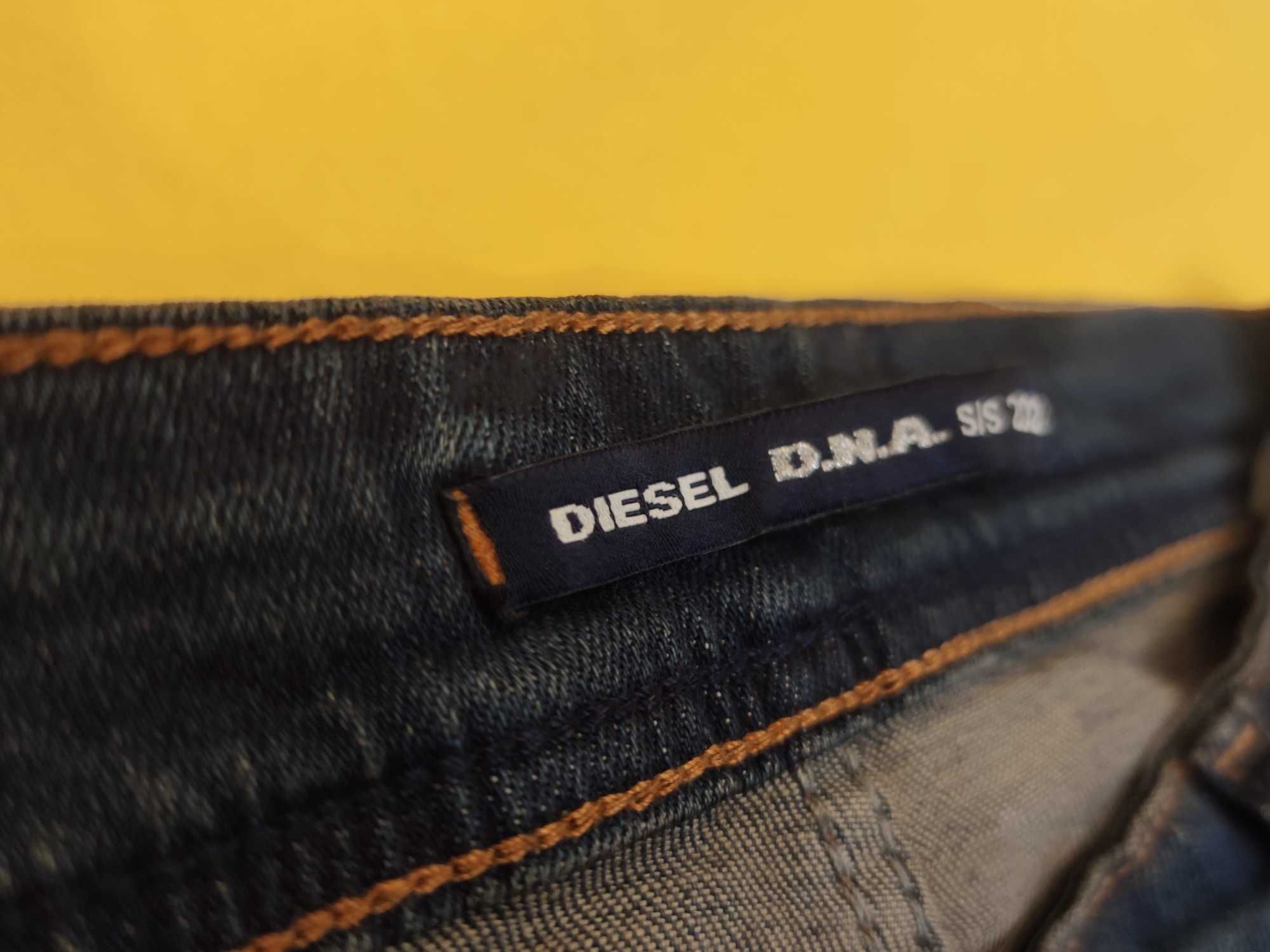 Blugi DIESEL Denim dark-blue