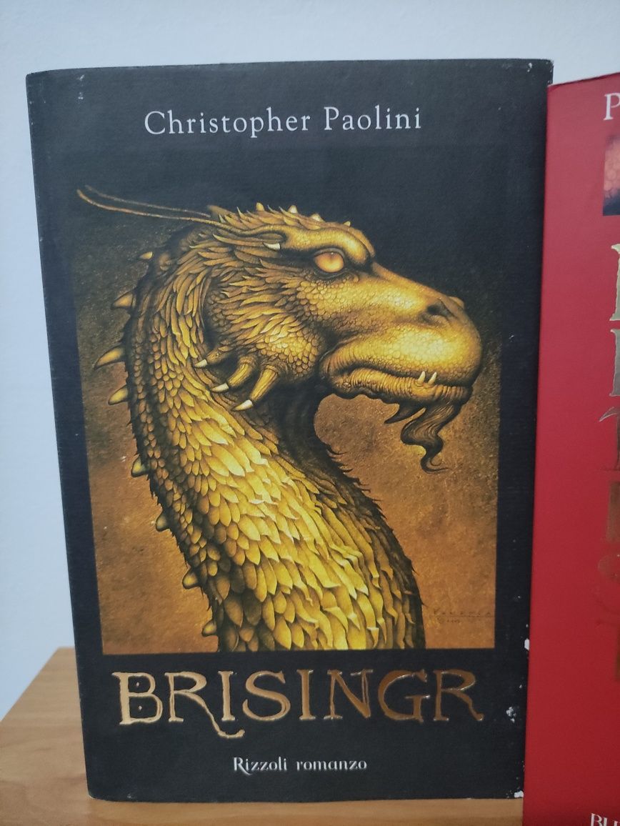 Seria Eragon - primele 3 volume în limba ITALIANĂ