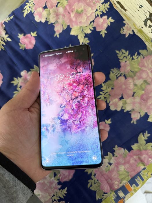 samsung s10+5g pamit 8.256g holati yahwi oqip tel qlila