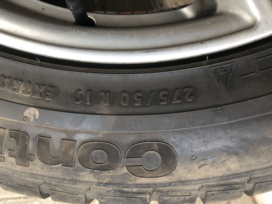 Джанти с зимни гуми 275/50R19 .  комплект зa Porsche Cayenne