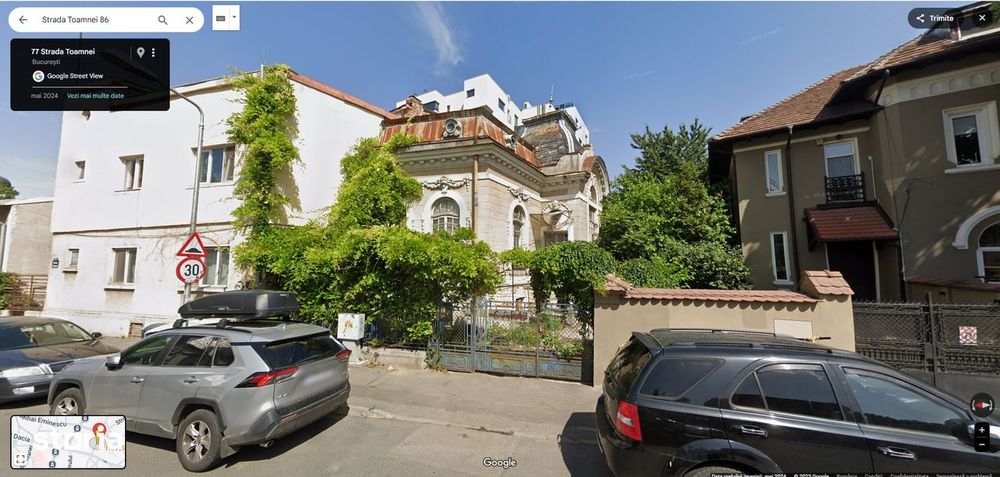 Str.Toamnei 86 Casa boiereasca fata intacta interbelica