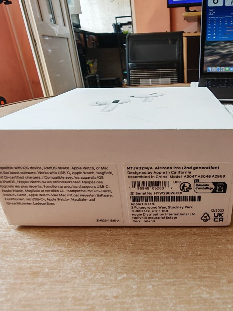 Airpods Pro 2 usb C originale 100% cu factura și garanție altex