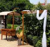 Bar mobil din lemn , suport sticla trifoi  etc - rustic și elegant! -