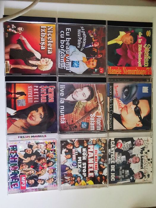 Cd uri Manele Carmen Serban Costi Florin Salam