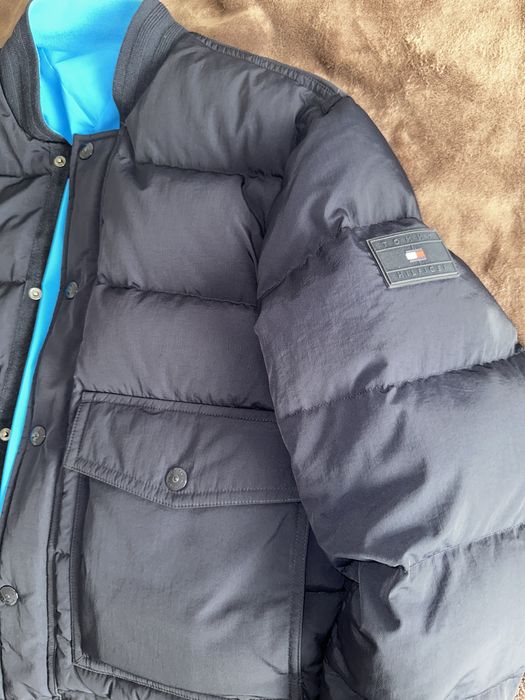 Geaca Tommy Hilfiger puf cu 2 fețe