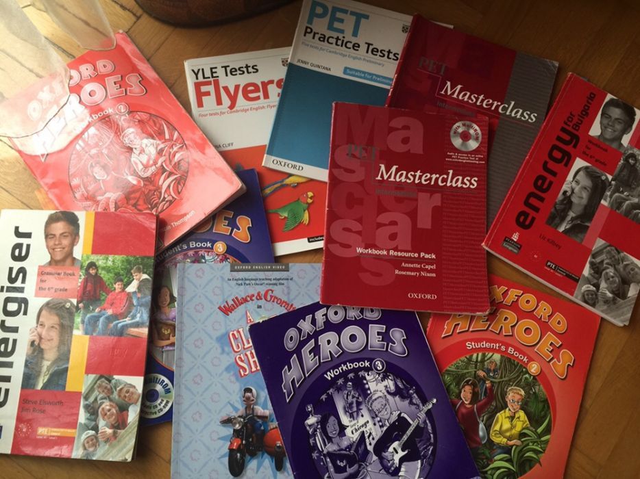 Книжки/учебници английски/Британика;Postman Pat,Peter rabbit;немски