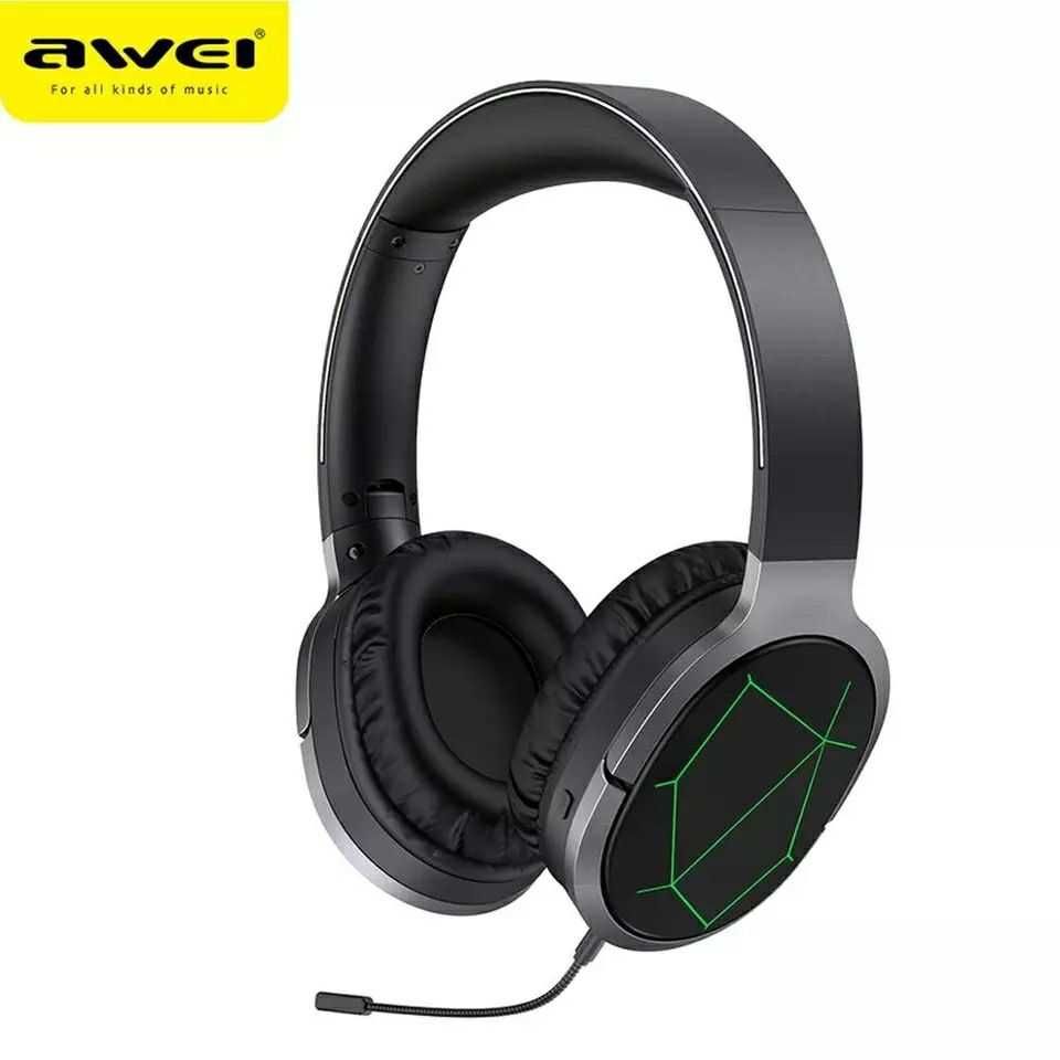 ДОСТАВКА Бесплатно! Игровые наушники AWEI A799BL с RGB подсветкой