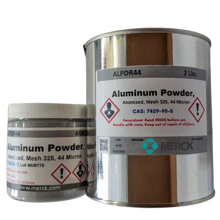 Бял Бронз - Алуминий на прах - Алуминиева пудра - химични вещества