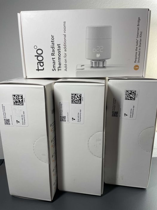 TADO starter kit valva termostat calorifer smart + hub NOU nu Netatmo