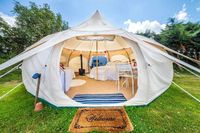 Cort glamping premium Ekobell Lotus Sky