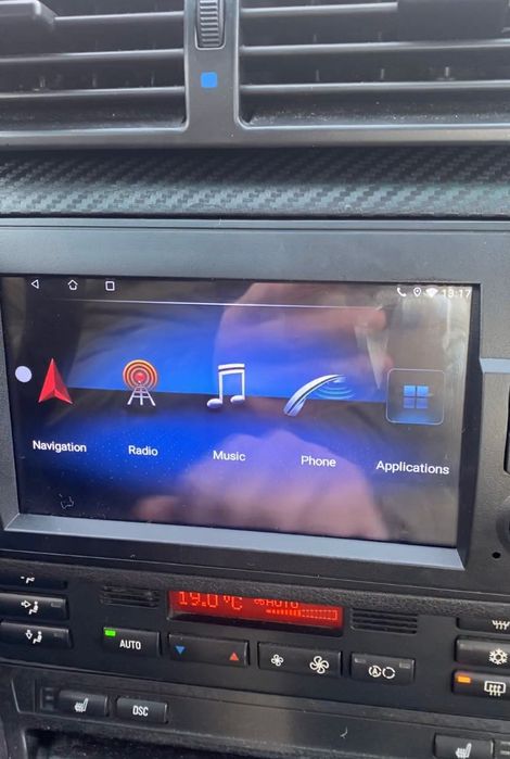 Navigatie Android BMW e46 e39 X5 Waze YouTube WiFi GPS USB