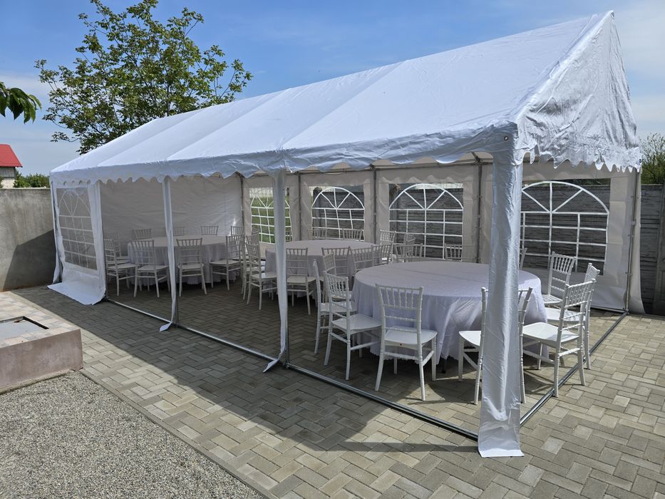 Închiriez Cort evenimente 8x4 m și pavilion 3x3